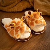 Giraffe pantoffels