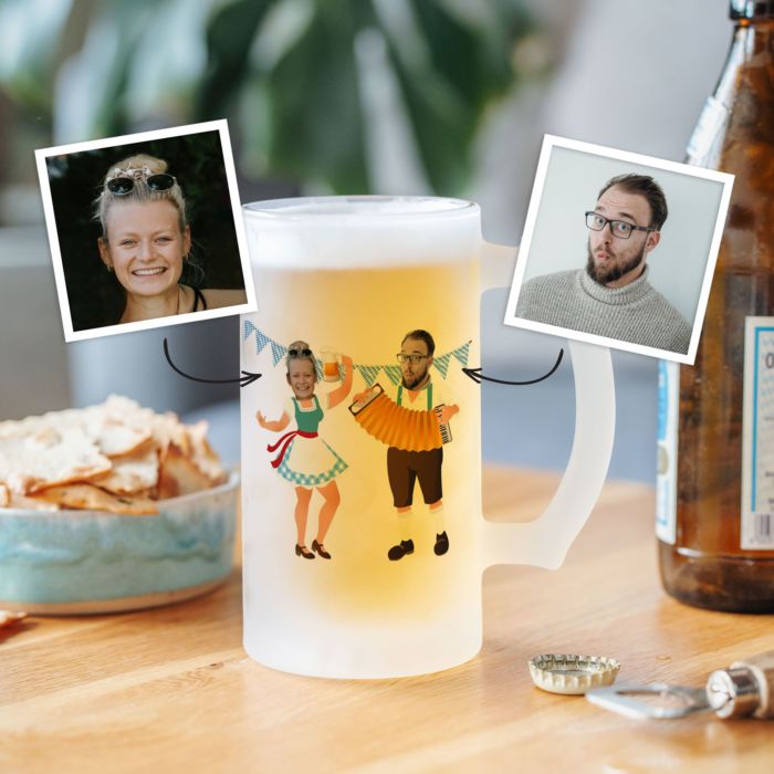 Gepersonaliseerde Bierpul voor 't Oktoberfest