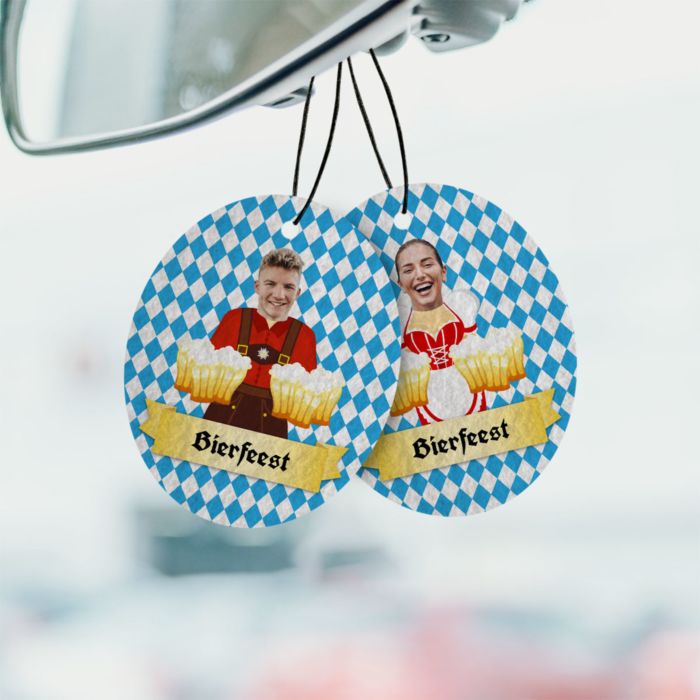 Gepersonaliseerde geurhanger Oktoberfest set van 2