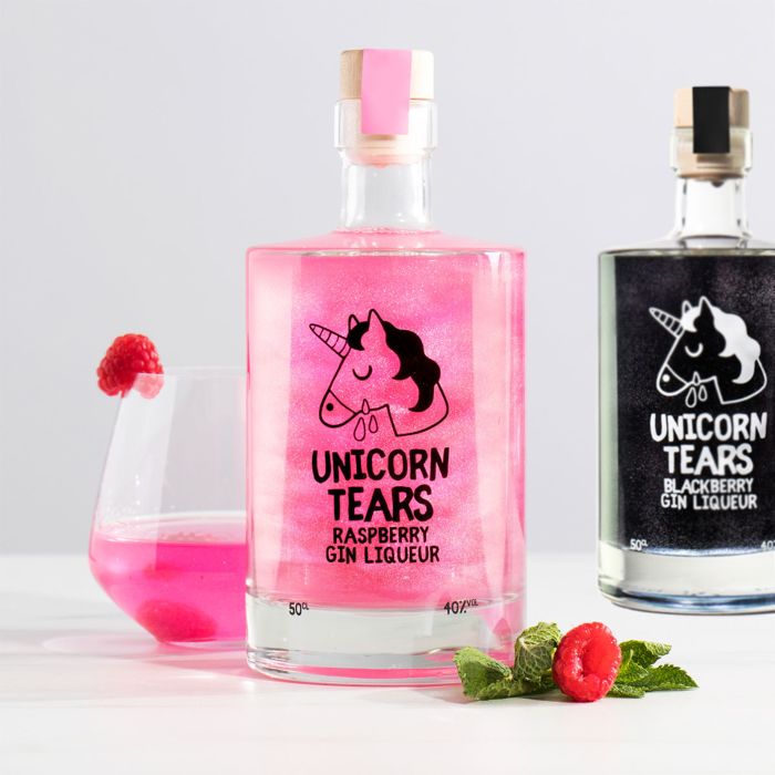 Unicorn Tears Bramen- of Frambozen Gin Likeur