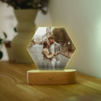 LED lamp met foto